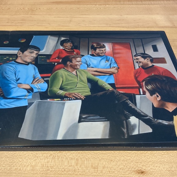 SIGNED Fine Art Print/Poster of “Comic Relief” Star Trek - Picture 2 of 5